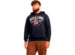 Jack & Jones Logo 2 Felpa Con Cappuccio Plus Size Nero 5XL Uomo Nero 5XL