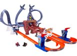 Hot Wheels Spiderman Racerverse Web-Track Rot Rot Taglia Unica