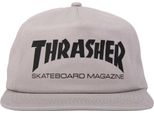 Thrasher Skate Mag Snapback Cap Grigio Uomo, Grigio Donna Taglia Unica