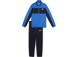 Puma Poly Colorblock Tracksuit Blu 7-8 Anni Ragazzi Blu 7-8 Anni