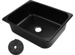 320 X 260 100 Mm Lavello Per Camper 304 Acciaio Inox Versatile Lavello Quadrato Per Cucina E Bagno Con Uscita Da 40 Mm Per Barca Caravan Camper