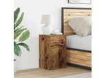 Maison Exclusive - Comodino Led Legno Antico 38 X 34 X 61 Cm Materiale Ligneo