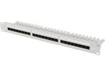 Lanberg 19" Patchpanel 1U 24-Port CAT.5E Utp + Kabelorg. Gr"