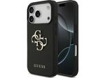 Etui Guess Grained Big 4G & Classic Logo Na Iphone 17 Pro - Czarne