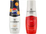 Set Di 2 Concentrati E Sciroppi Per Acqua. Sodastream Pepsi Max Mango + Cola