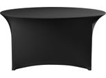 Tovaglia, Rotonda, Hendi, 810996, Nero, âŒ€1500X(H)760Mm