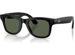 Ray-Ban Wayfarer Meta Gen 2 Occhiali Da Sole Nero G15 Verde / 50 Uomo,Donna Nero G15 Verde