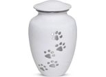 Mini Urna Funeraria Professionale 650 Ml - Urna Ace Per Animali E Persone - Urna Commemorativa Bianca