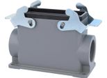 04301160263 Harting Han 16B Custodia A Base Alta, 1 Uscita Cavi Laterale M32, Con 2 Traverse M32 A Vite