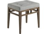 Sgabello Angel Cerdá In Tessuto Grigio 5027