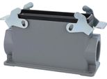 04301240264 Harting Han 24B Custodia A Base Alta, 1 Uscita Cavi Laterale M32, Con 2 Traverse M32 A Vite