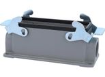 04301241263 Harting Han 24B Custodia A Base Bassa, 1 Uscita Cavi Laterale M25, Con 2 Traverse M25 A Vite