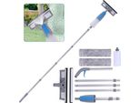 Spatola Per Finestre Con Manico Telescopico - Spatola Per Finestre Con Manico Telescopico - Spatola Per Finestre Con Manico