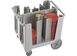 Carrello Portapiatti Regolabile Cambro, Grigio Maculato