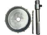 Falon-Tech Fresa Per Pietre Da 125 Mm + Adattatore Sds Max FTHS125M