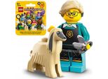 71045 - Lego Minifigures - Hundefriseurin Mit Afghanischem Hund Col25-12 / Serie 25