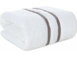 Eurofirany | Asciugamano Da Bagno - Asciugamano - 50 X 90 Cm - Morbido - Bianco - Cotone