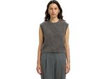 Selected Lulu Strickweste Grau 2XL Damen Grau 2XL