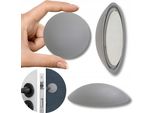 Paracolpi Autoadesivo Per Pareti, Porte, Grigio 40Mm