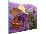 Tagliere In Vetro 52X30 Lavanda