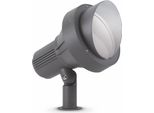 Faretto A Picchetto Da Terra ↥290Mm | Antracite | Nero | Alluminio | Outdoor Lampada Lampada Da Esterno Luce Da Esterno Faretto A Picchetto Da Terra Lampada Da Giardino Luce Da Giardino