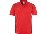 Uhlsport Goal Poloshirt Herren Rot/Bordeaux Xxl