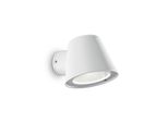 Applique Moderna Gas Alluminio Bianco 1 Luce Gu10