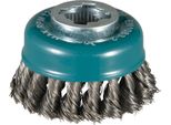 Makita Spazzola A Tazza X-LOCK - 80 Mm - 0,35 Mm