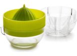Mini Spremiagrumi Ibili, Plastica, 7X8 Cm, Trasparente/Verde