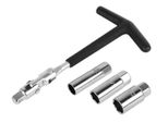 Chiave Per Candele Con Bussole Da 14 Mm, 16 Mm E 21 Mm