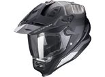 Casco Moto Scorpion ADF-9000 Air Desert Nero Opaco/Argento S