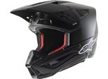 Casco S-M5 Solid, Alpinestars (Nero Opaco, Taglia S)