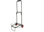 Aktive 62376 Trolley Da Spiaggia Pieghevole 30X35X87 Cm Nero Nero Taglia Unica