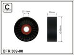 Caffaro 309-00 Puleggia Folle Cinghia A V 85Mm