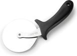 Ibili-Accesorios Taglierina Professionale Per Pizza, Acciaio Inox, 10X22,5 Cm, Argento/Nero