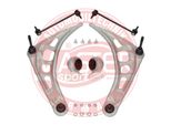 MASTER-SPORT 36799/2-SET-MS Set Di Sterzo, Set Di Bracci Oscillanti, Asse Anteriore Sinistro + Destro Per Bmw 3 (E46)