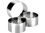 Ibili Stampo Per Anelli In Acciaio Inox 8X4,50 Cm Argento Argento Taglia Unica