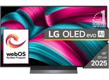 Lg Oled Evo Ai OLED48C51LA, 121,9 Cm (48"), 3840 X 2160 Pixel, Oled Evo, Smart-Tv, Wlan, Schwarz"