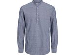 Jack & Jones Blend - Camicia A Maniche Lunghe Grey M Uomo Grey M