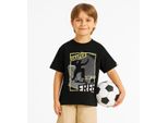 Mod Jeans | T-Shirt Per Bambini - "Good Times"" - 100 % Cotone - Taglia 134, Età 9 Anni - Nero"