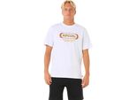 Rip Curl Surf Revival Yo Mumma Maglietta A Maniche Corte Bianco L Uomo Bianco L