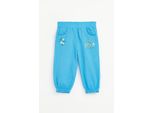 Mod Jeans | Pantaloni Bambina In Cotone - Blu Scuro - Con Ricamo Unico - Comodi Ed Eleganti Taglia 98, Età 3 Anni