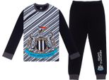 Newcastle United Fc - Pigiama Lungo Con Pantaloni Lunghi Per Bambino "Sandro Tonali 8"" GF741 (140) (Nero)"