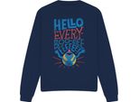 Sesame Street - Felpa "Hello Everybody"" Per Bambini/Ragazzi Unisex TV21832 (S) (Marine)"