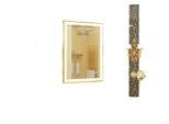 Specchio Da Bagno A Led Con Illuminazione Frontale, Dimmerabile In Continuo, 32X24 Pollici