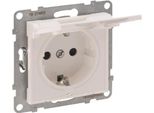 Presa Di Corrente Legrand Seano Con Contatto Di Terra Con Protezione Tattile Avanzata E Coperchio Incernierato IP21, Morsetti A Innesto, 16A, 250V, Ultra Bianco, 765123