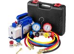 Pompa Per Vuoto, Uscita 4,8 Cfm, Motore Da 1/4 Di Cv, Incluso Kit Manometro A 4 Vie