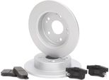 MASTER-SPORT 201102790 Kit Freni, Asse Posteriore A Disco Per Honda Civic Vii Hatchback (Eu, Ep, Ev)