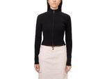Dickies - Pullover Corto Donna East Helena Con Zip - Taglia M