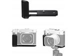 Grip Cage Stabilizzatore Finger Grip Per Fuji Fujifilm Gfx 100RF / HG-GFX100RF Nero